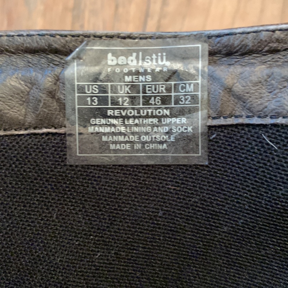 Mens Bed Stu boots - Picture 8 of 8